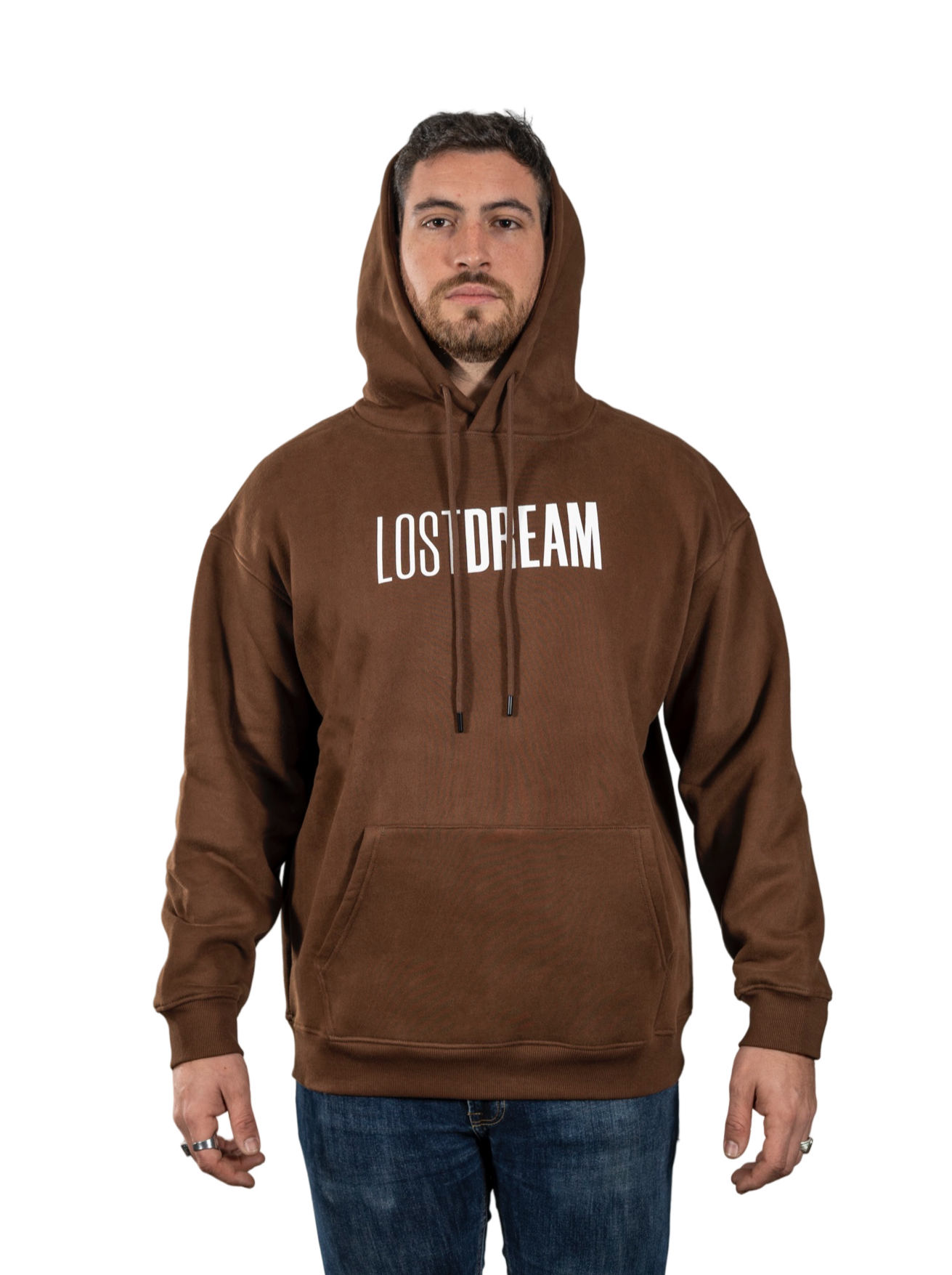 LOST DREAM HOODIE BROWN